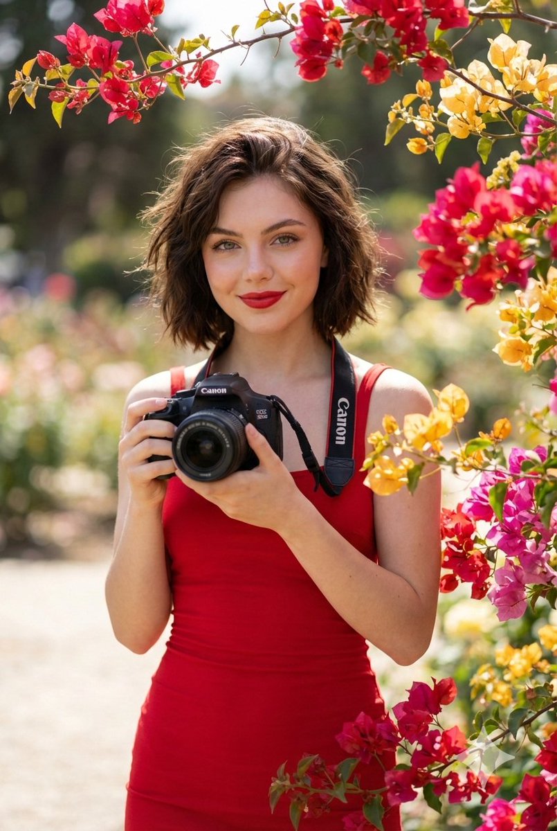 Create hyper realistic 16k quality image of A young woman wit...