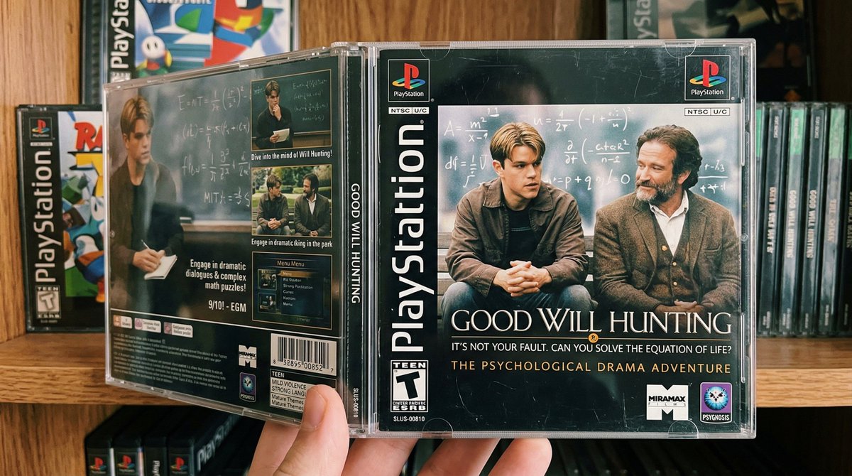 playstation 1 game case with a movie tie in game that seems l...