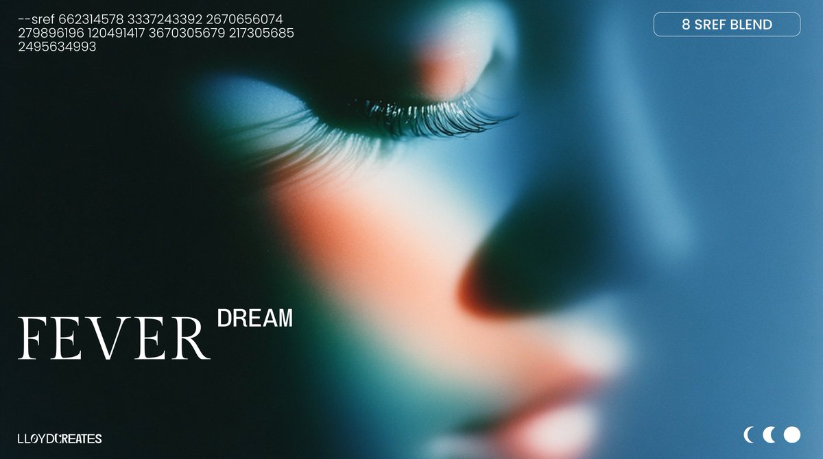 Fever Dream 🟢💙 Midjourney Sref Blend