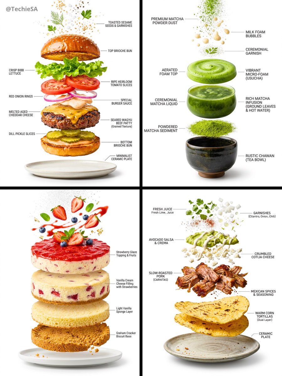 Create a hyper realistic exploded vertical infographic compos...