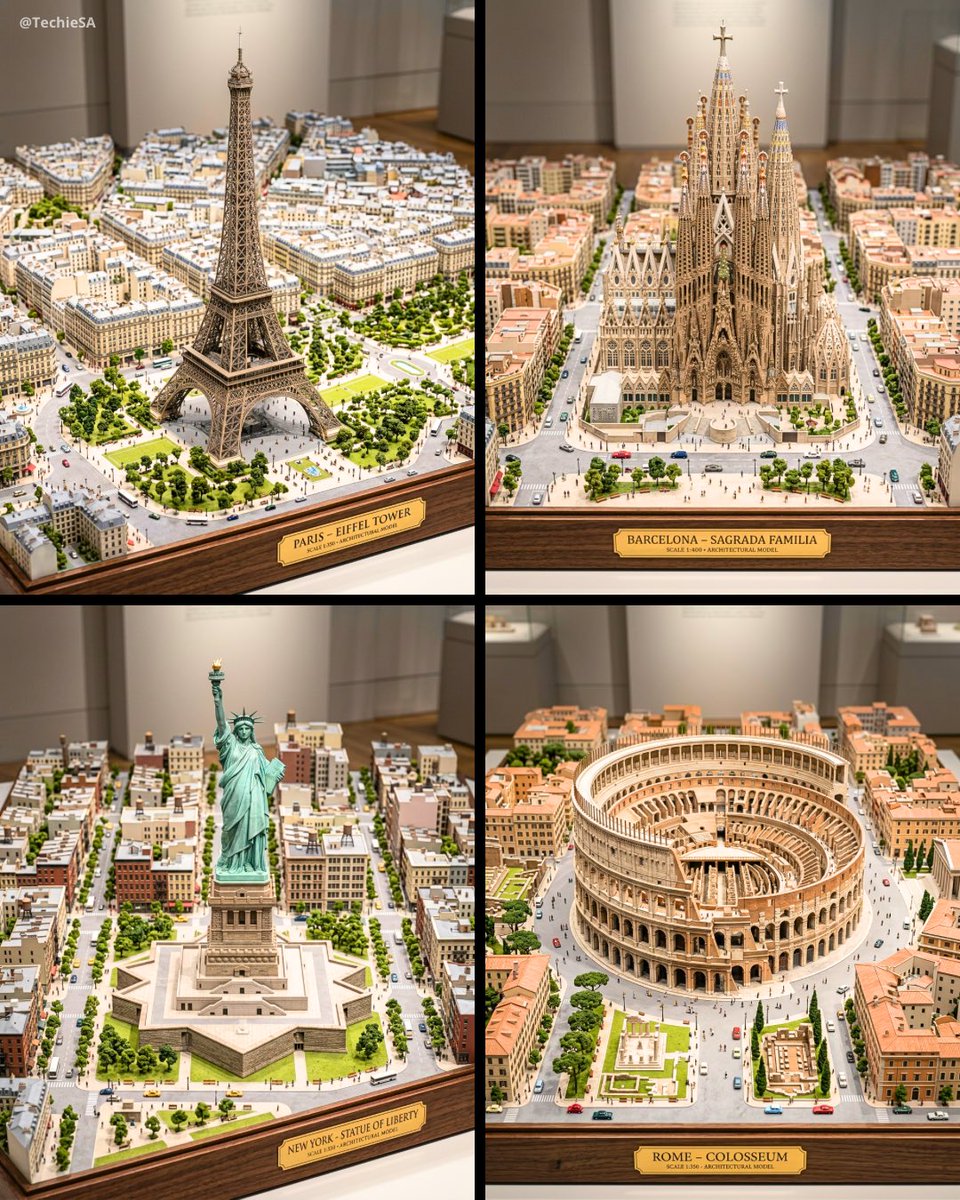 Ultra detailed large scale miniature architectural diorama of...