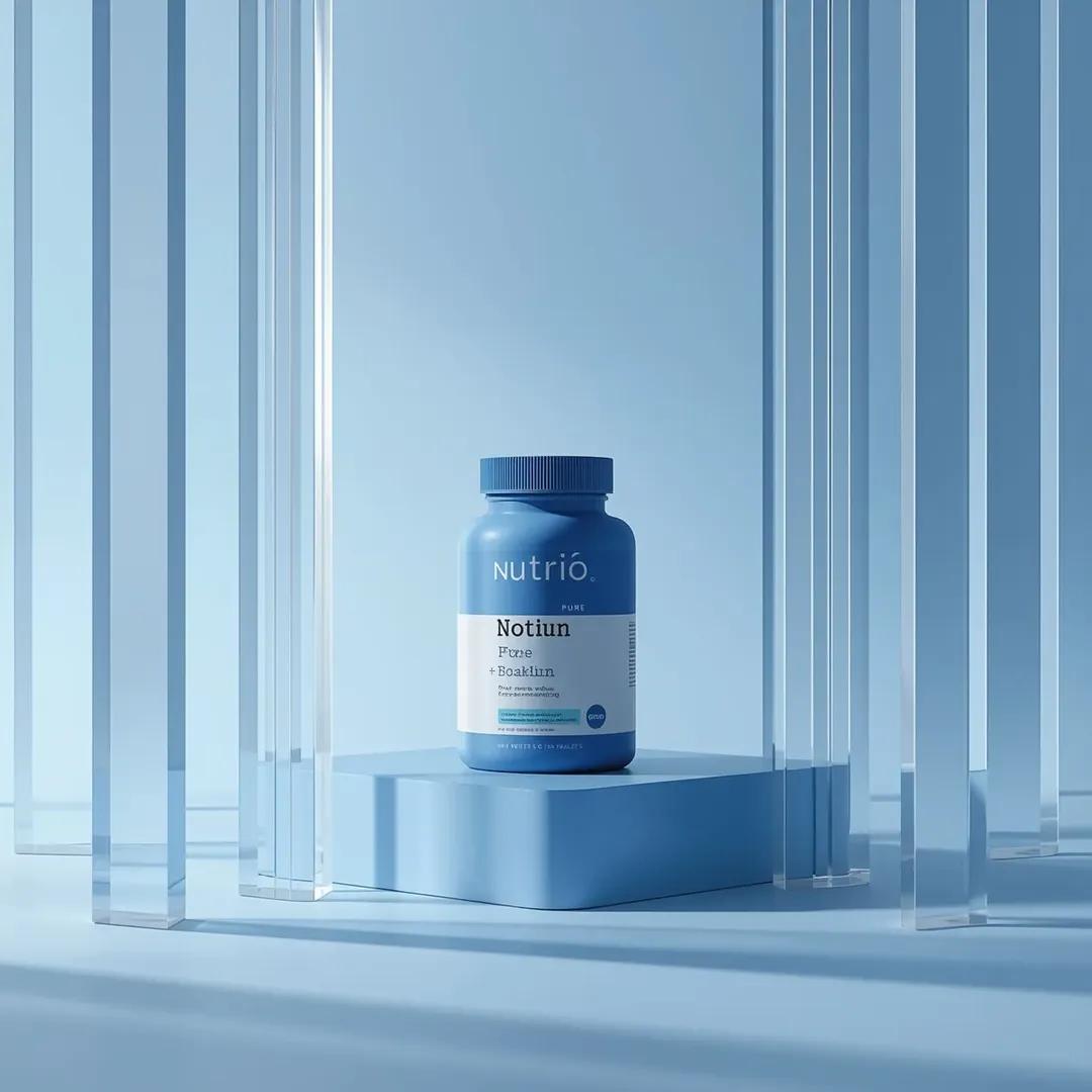 Ultra realistic minimalist product photography featuring a cy...