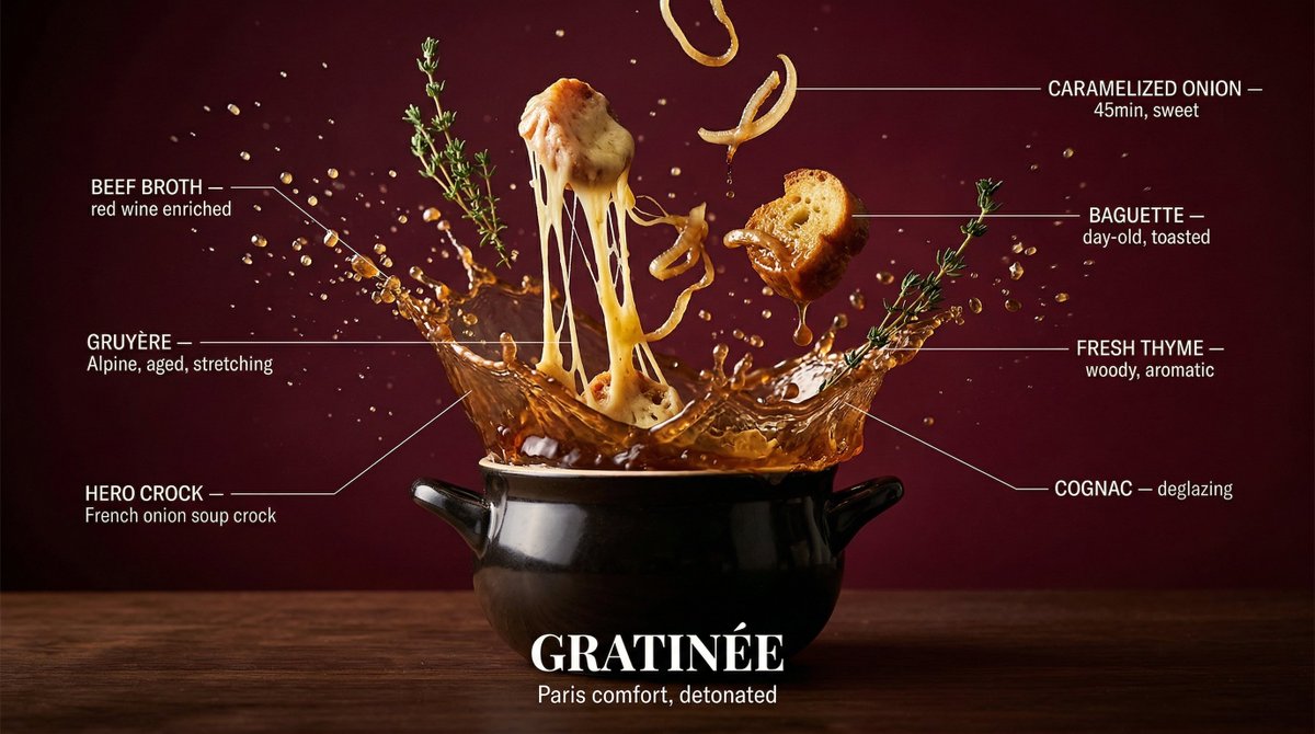 [DISH] captured at the exact millisecond of a dramatic liquid...