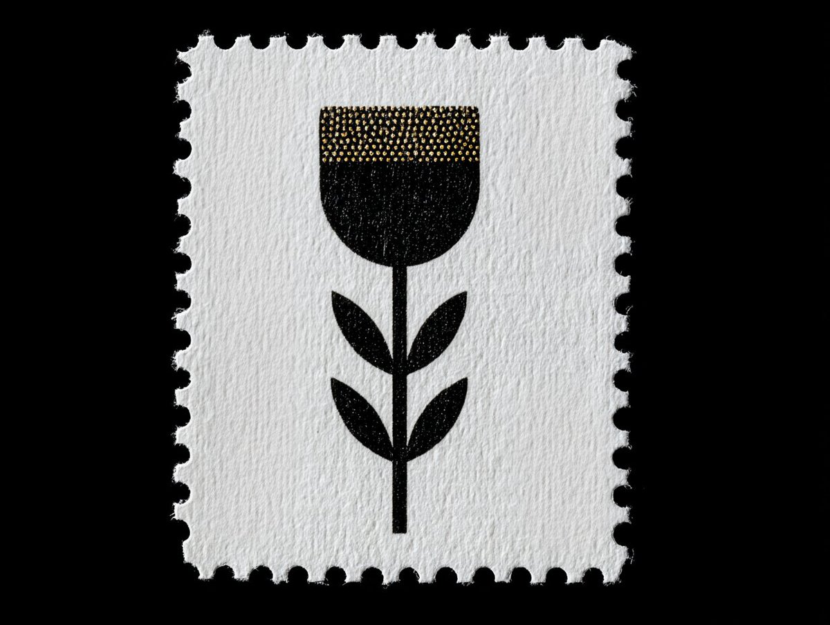 Generating my own postage stamps with midjourney ✨💫