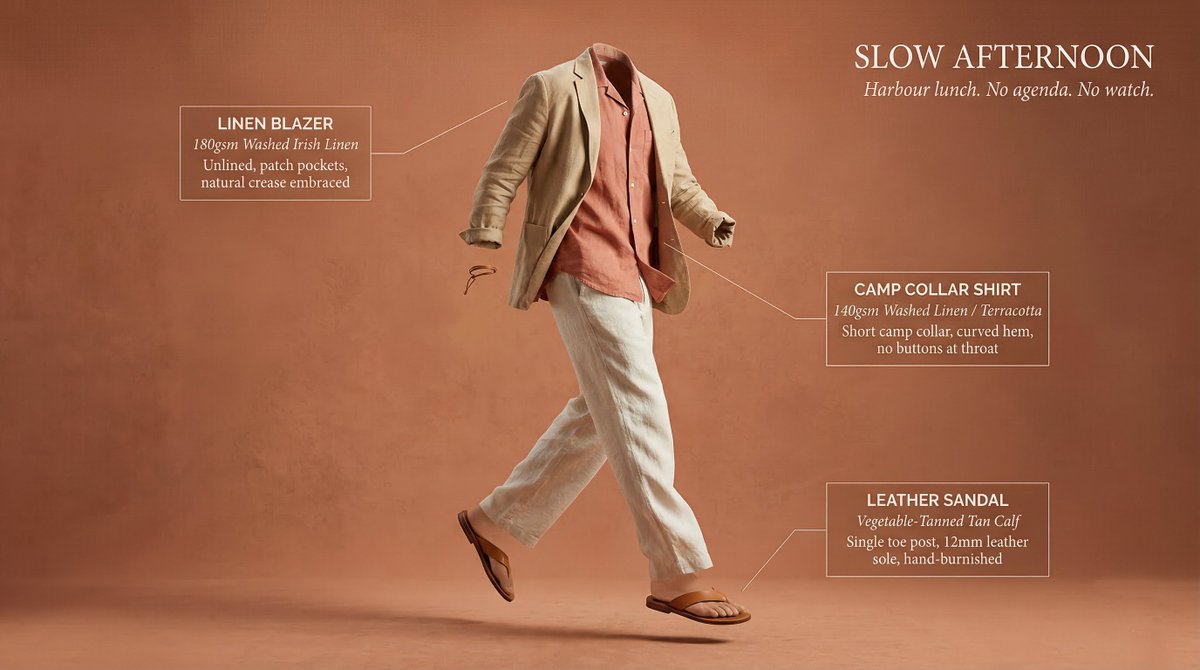 Complete [STYLE] outfit floating in its exact worn position a...