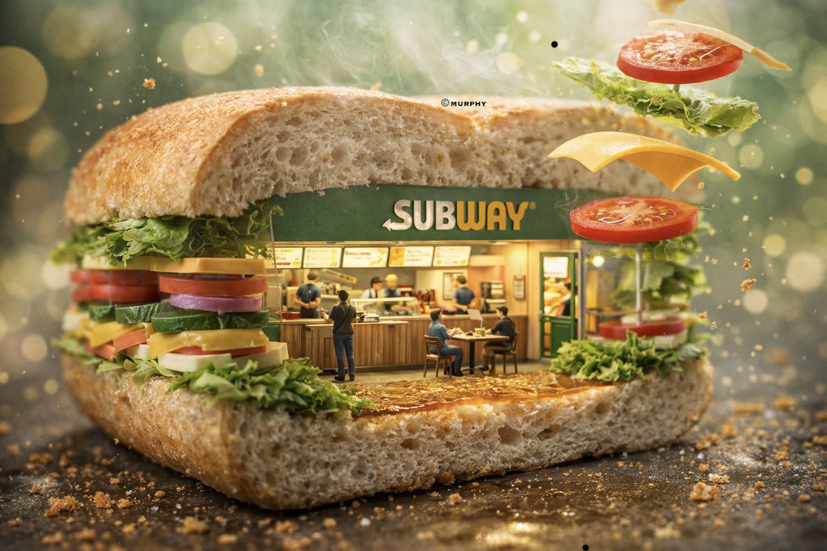 Ultra realistic 3D miniature diorama of a [BRAND NAME] enviro...