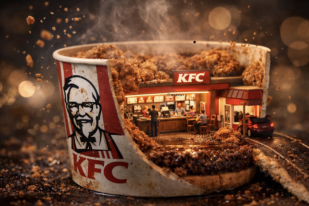 Ultra realistic 3D miniature diorama of a [BRAND NAME] enviro...