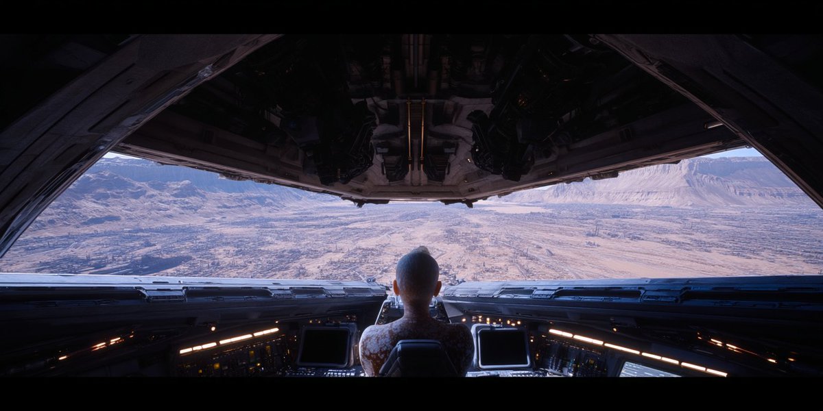 More tests with Midjourney V8 alpha with a more complex scene...