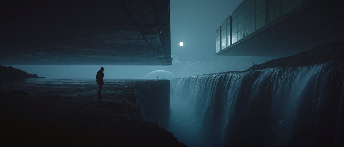 Twilight hours on the other planet