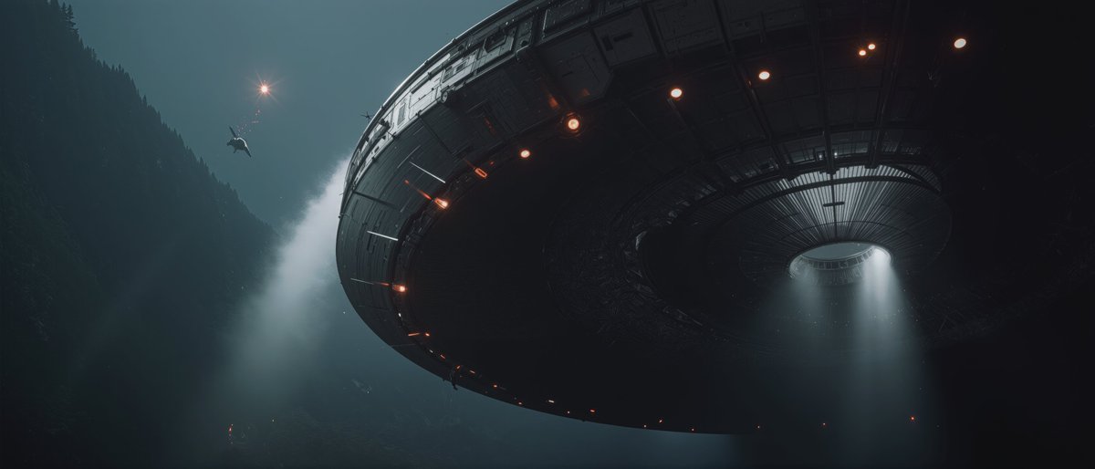 Twilight hours on the other planet