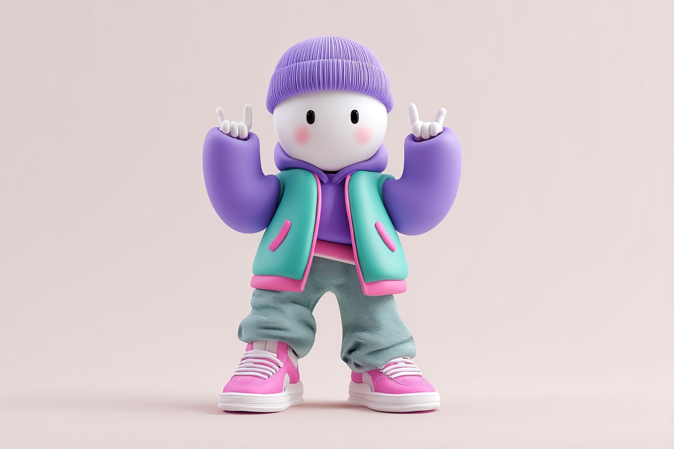 可爱3D渲染提示词分享