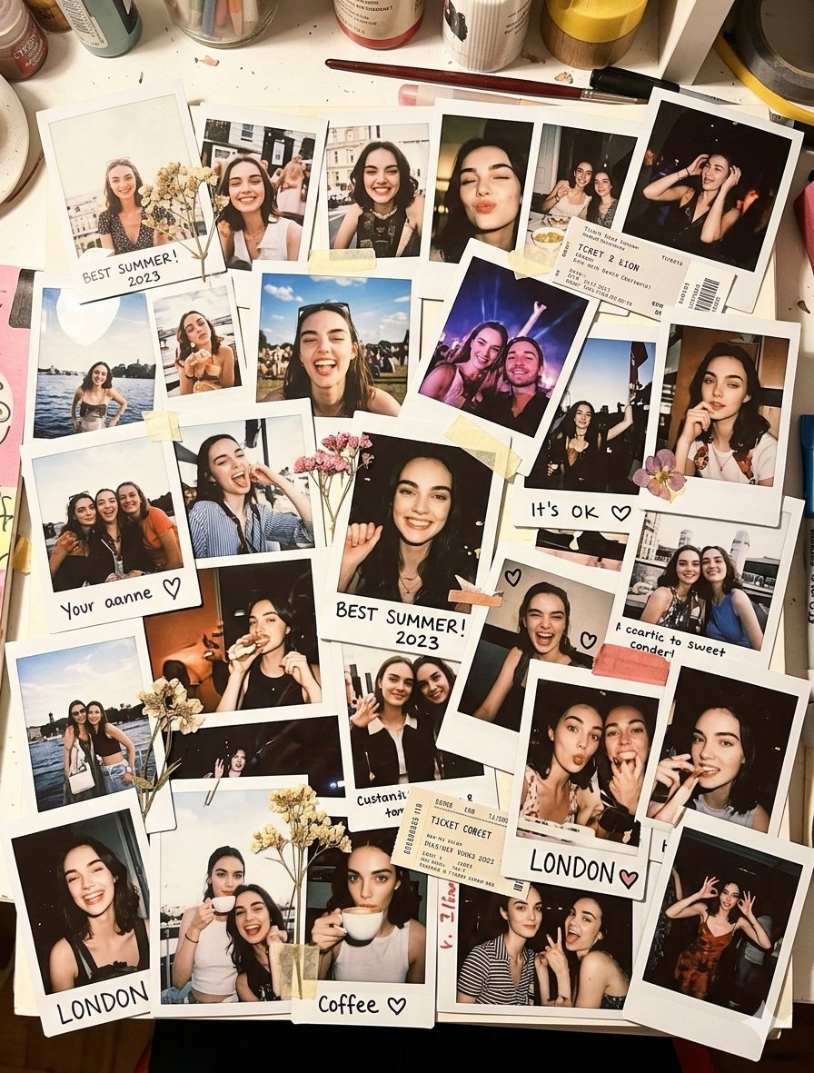 Gemini混乱拼贴创作提示词