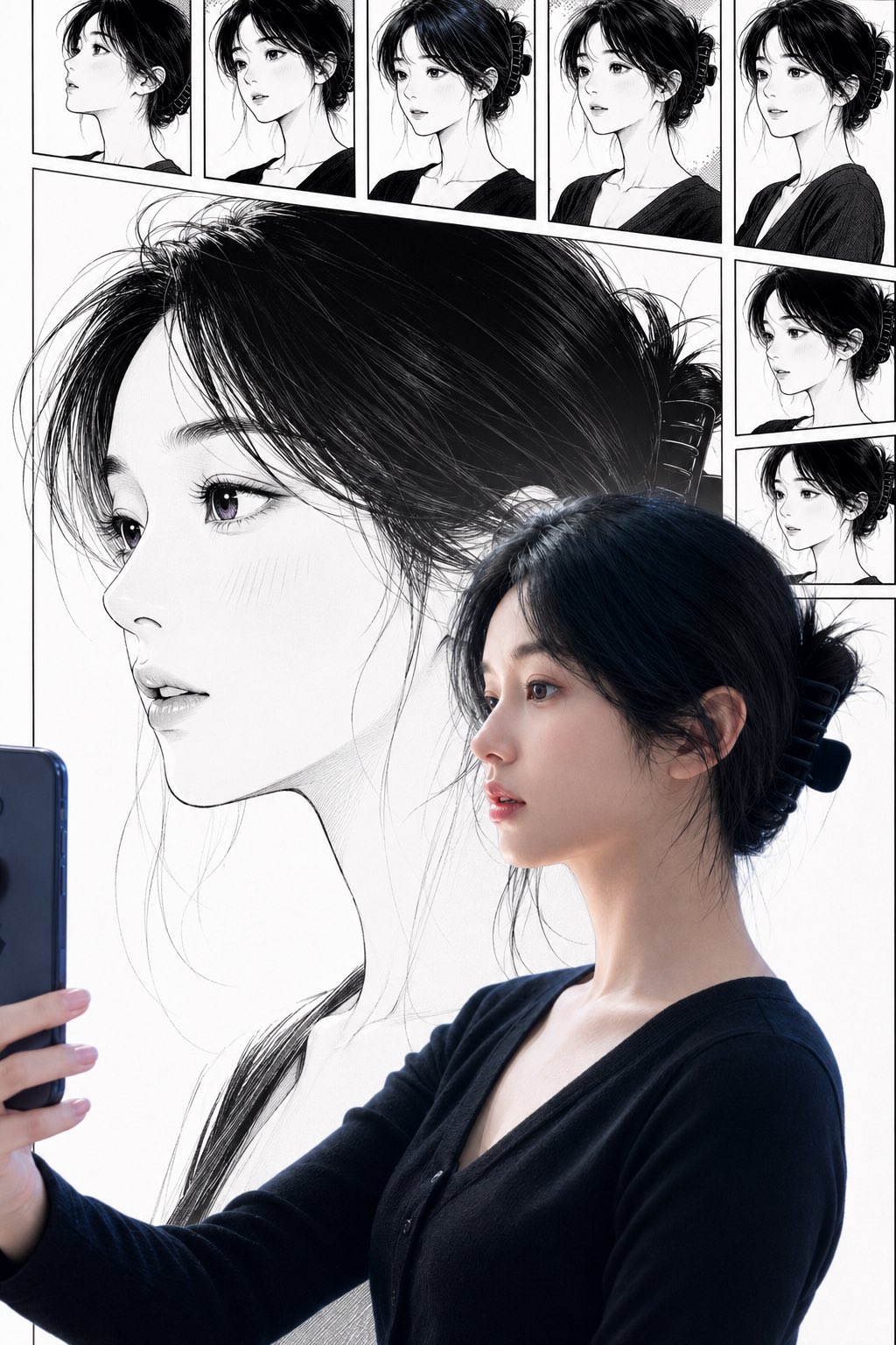 真人漫画融合海报生成