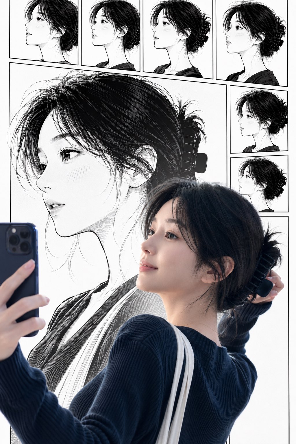真人漫画融合海报生成